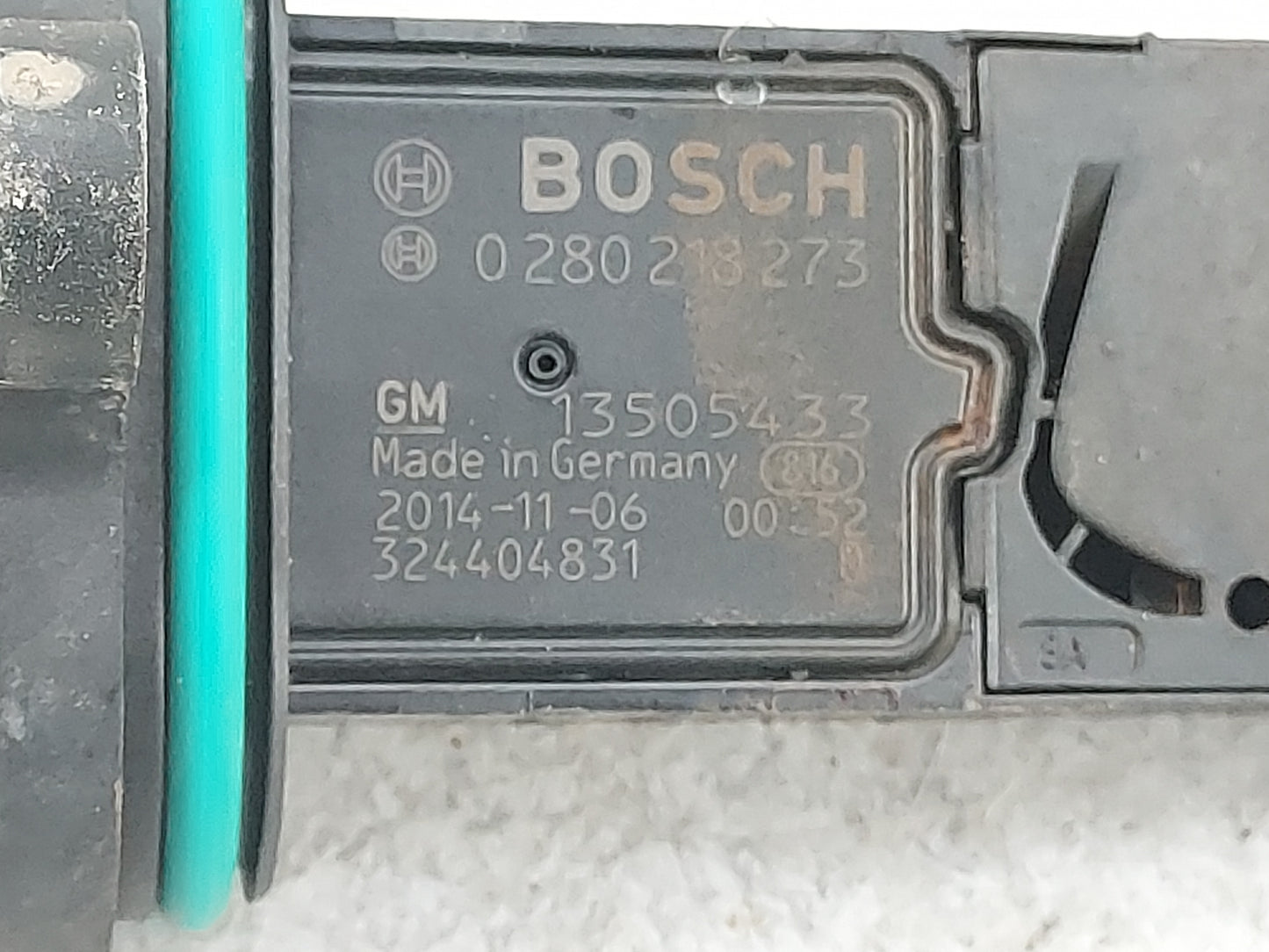 2012-2019 Chevrolet Cruze Mass Air Flow Meter Maf 1486072 - Oemusedautoparts1.com