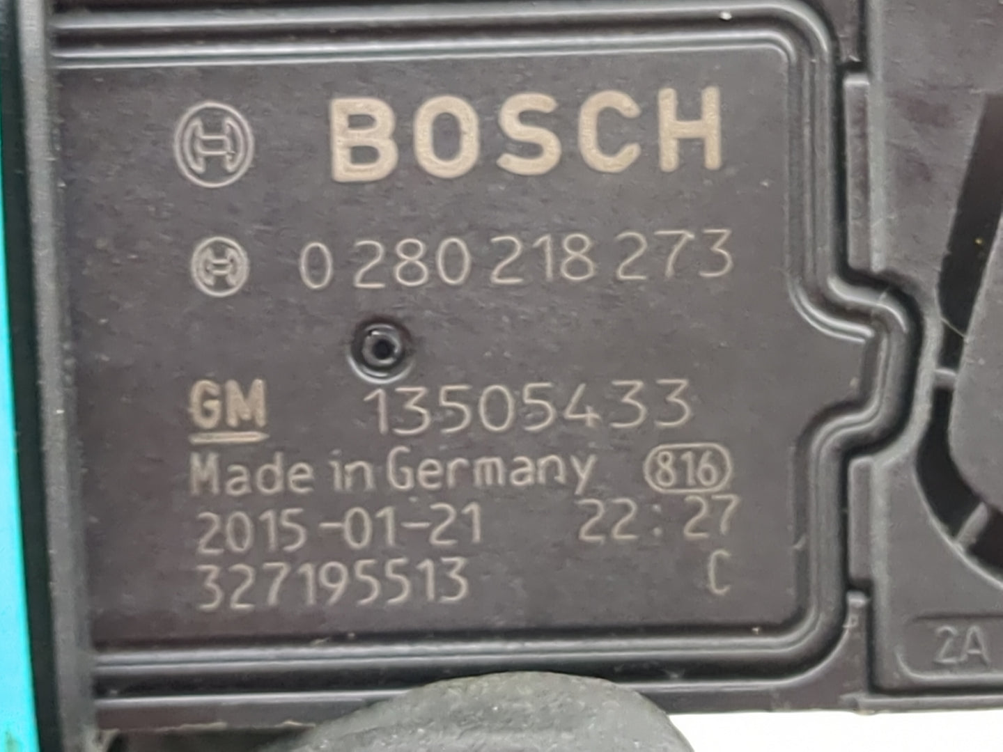 2012-2019 Chevrolet Cruze Mass Air Flow Meter Maf 1486088 - Oemusedautoparts1.com