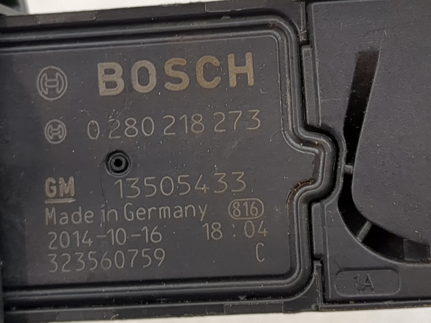 2012-2019 Chevrolet Cruze Mass Air Flow Meter Maf 1486310 - Oemusedautoparts1.com