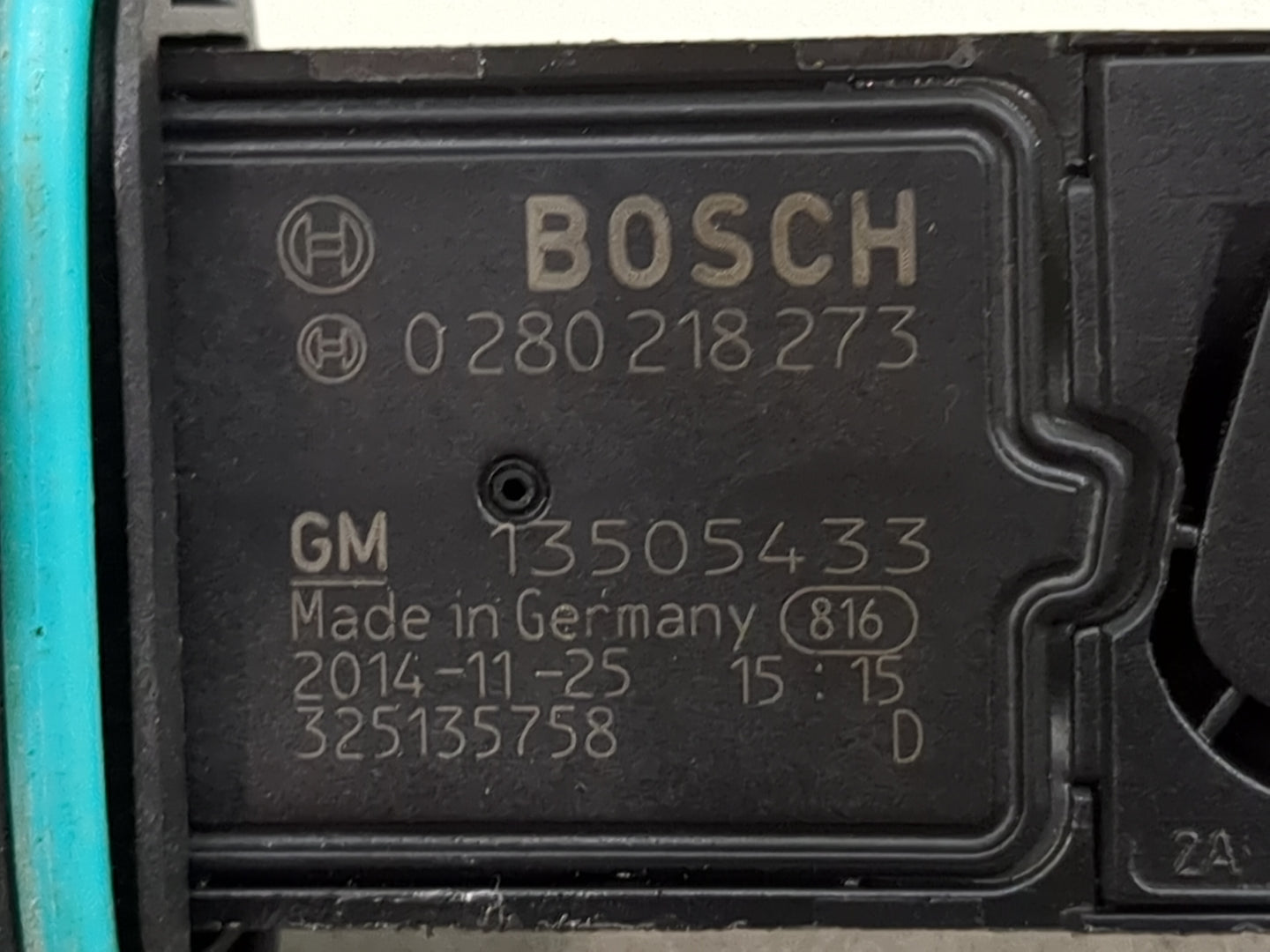 2012-2019 Chevrolet Cruze Mass Air Flow Meter Maf 1486352 - Oemusedautoparts1.com