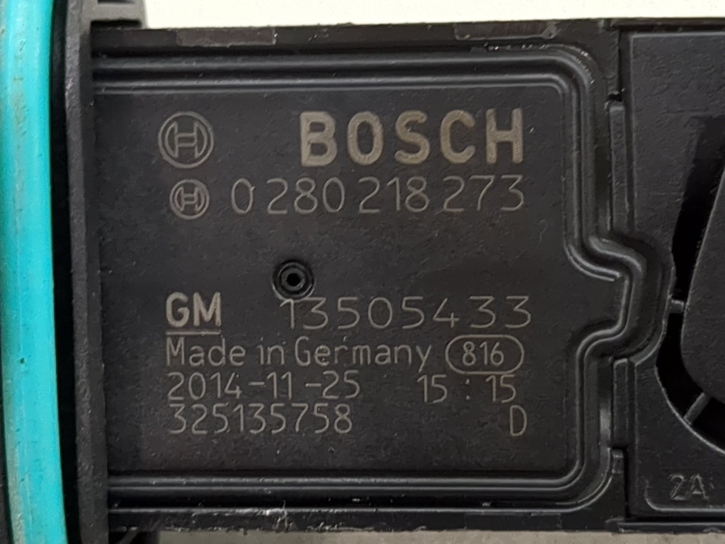 2012-2019 Chevrolet Cruze Mass Air Flow Meter Maf 1486352 - Oemusedautoparts1.com