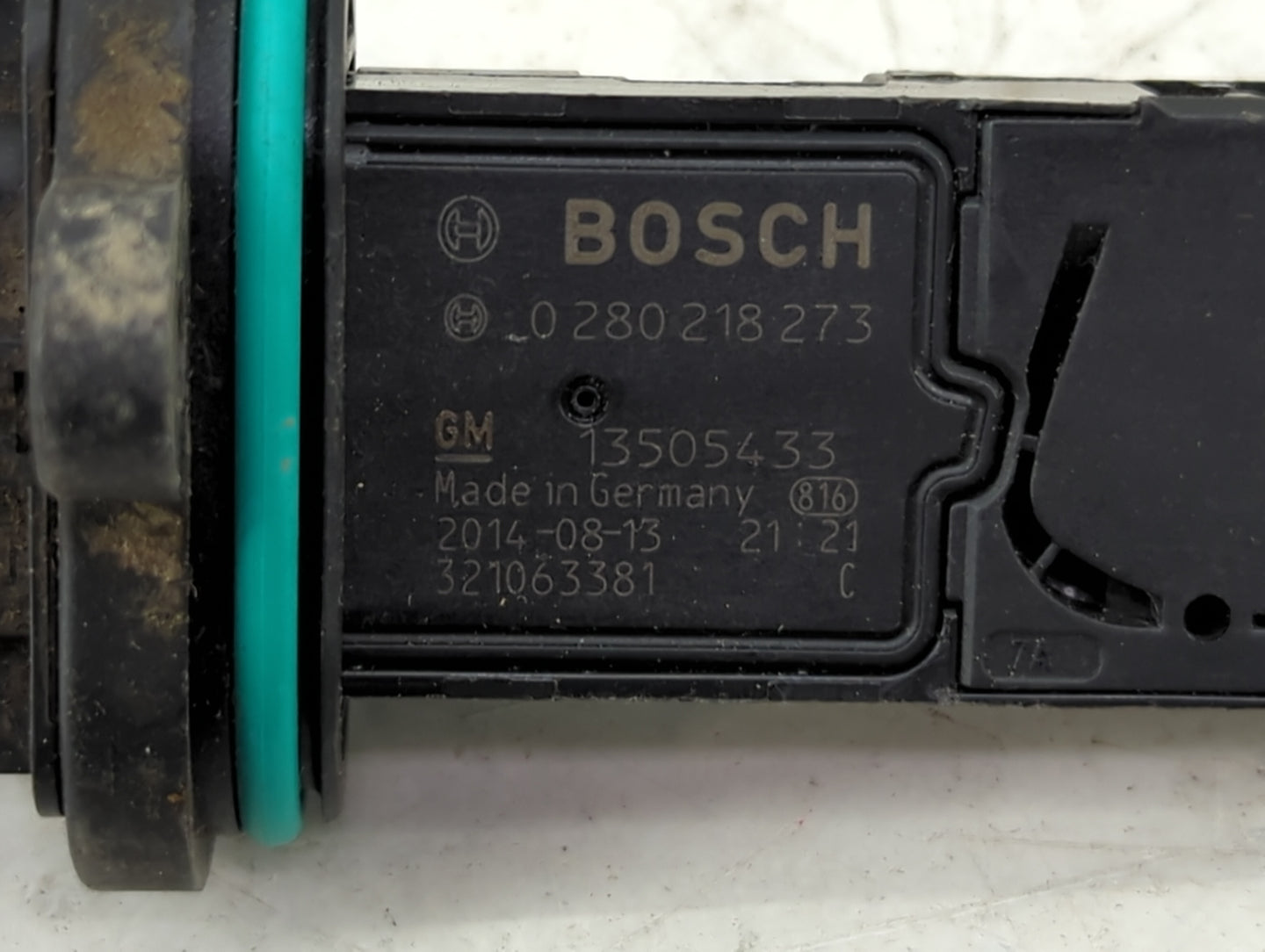 2012-2019 Chevrolet Cruze Mass Air Flow Meter Maf 1487908 - Oemusedautoparts1.com
