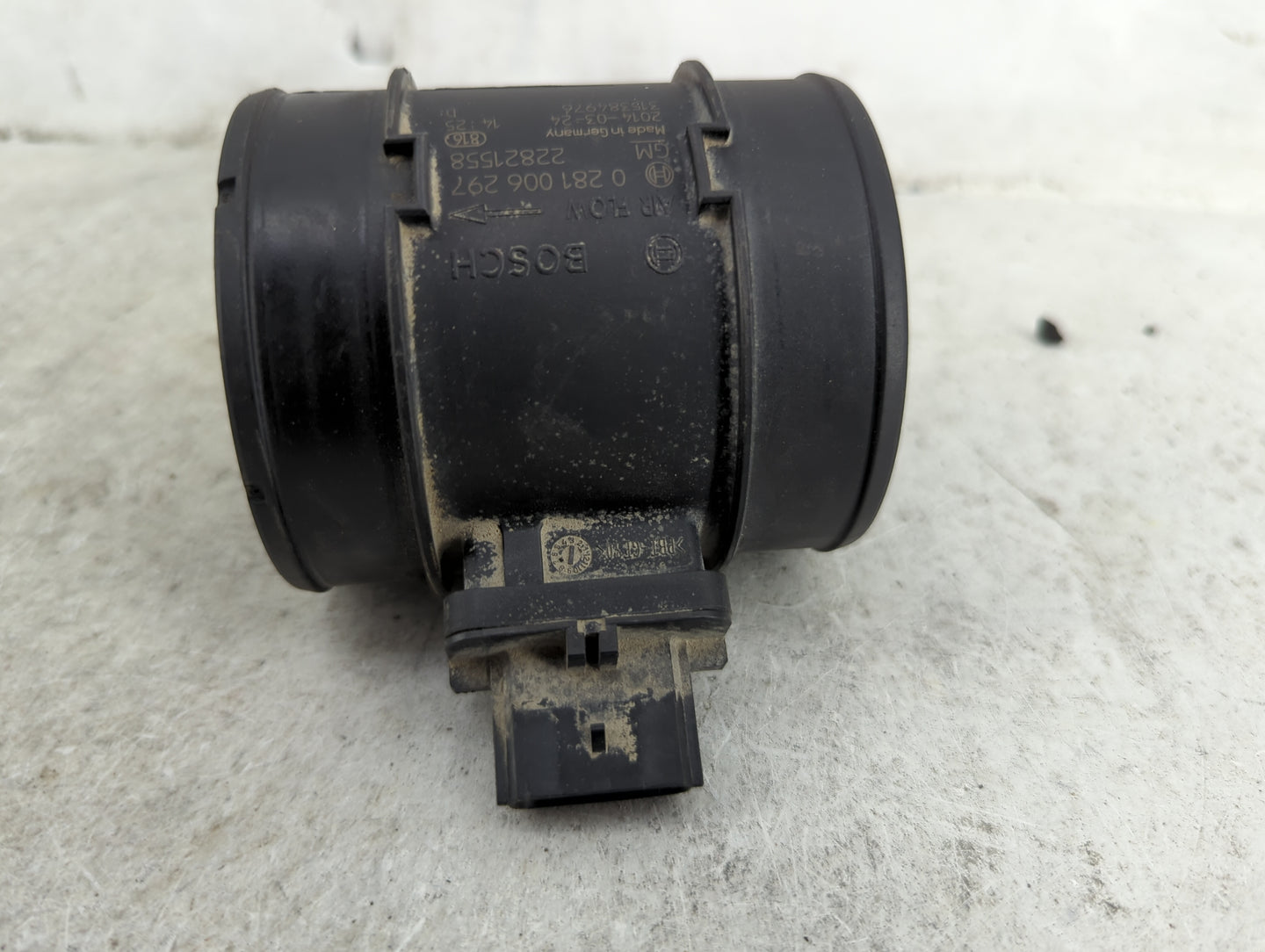 2014-2015 Chevrolet Cruze Mass Air Flow Meter Maf 1488402 - Oemusedautoparts1.com