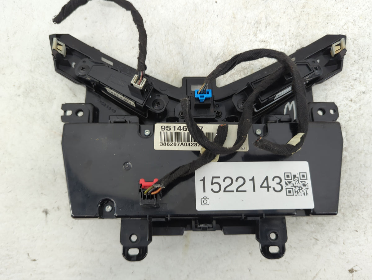 2012-2016 Chevrolet Cruze Climate Control Module Temperature AC/Heater Replacement P/N:95146117 386207A0428 Fits OEM Used Au