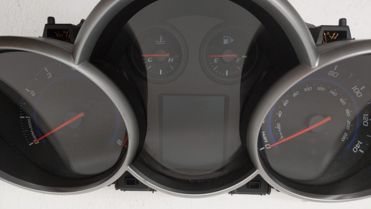 2015 Chevrolet Cruze Instrument Cluster Speedometer Gauges P/N:94560794 Fits OEM Used Auto Parts - Oemusedautoparts1.com