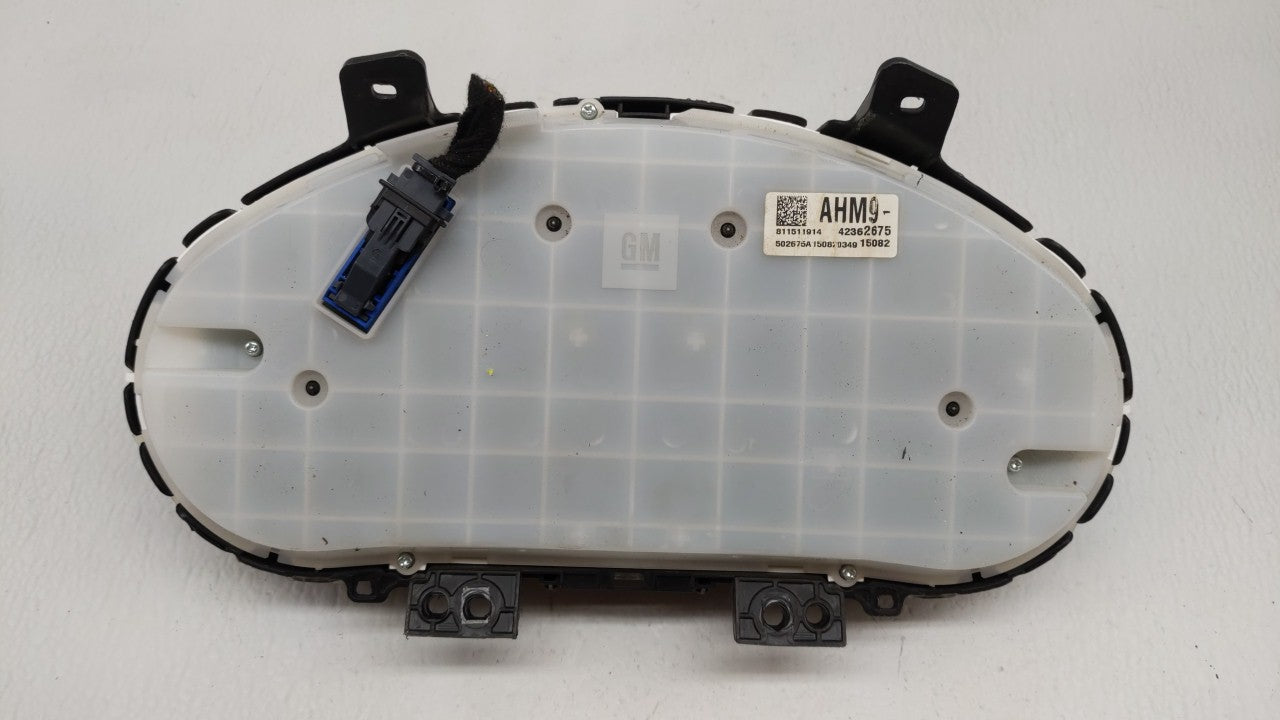 2015-2016 Chevrolet Cruze Instrument Cluster Speedometer Gauges P/N:811511914 94560794, 42362675, 42362673 Fits Fits 2015 20