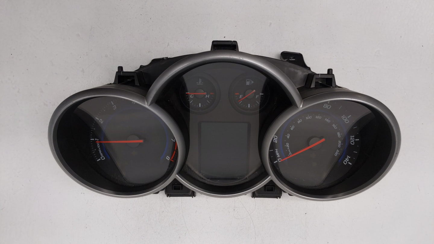 2015 Chevrolet Cruze Instrument Cluster Speedometer Gauges P/N:94560794 Fits OEM Used Auto Parts - Oemusedautoparts1.com