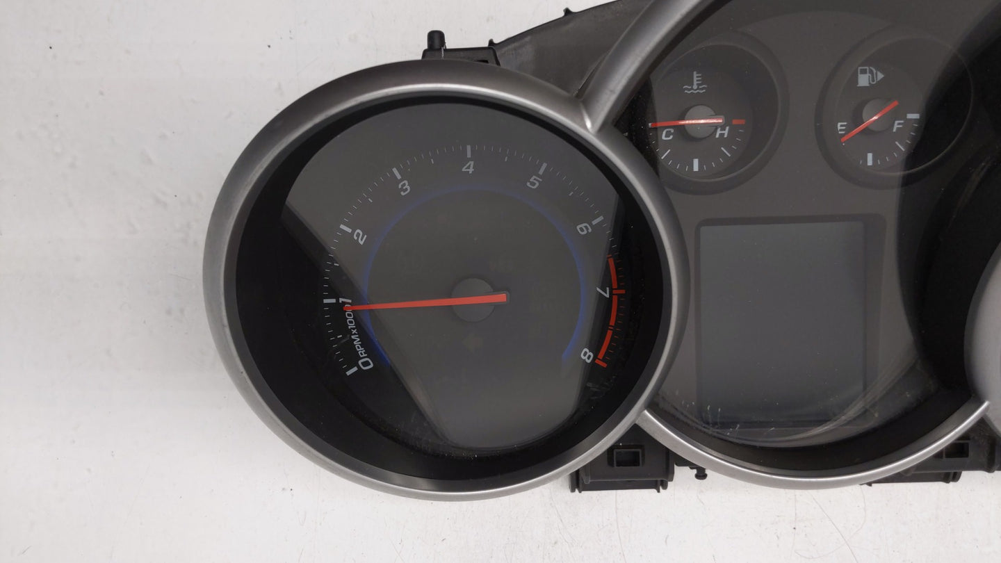 2015 Chevrolet Cruze Instrument Cluster Speedometer Gauges P/N:94560794 Fits OEM Used Auto Parts - Oemusedautoparts1.com