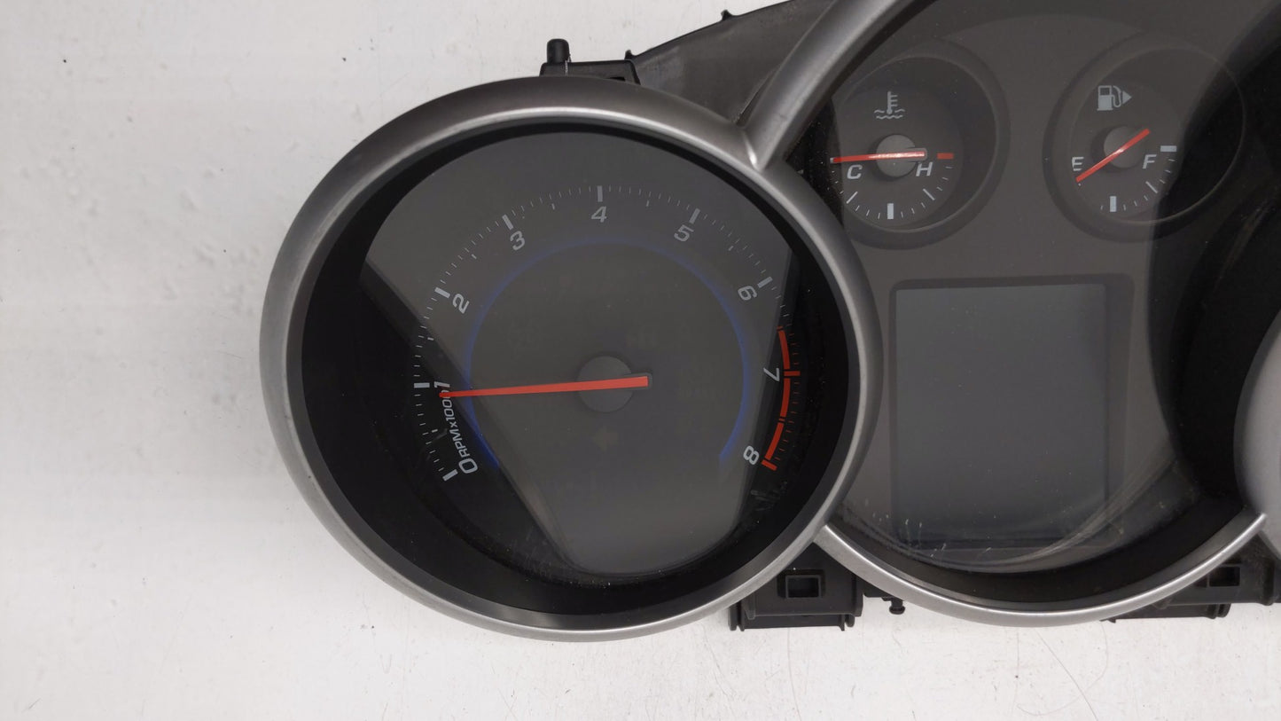 2015 Chevrolet Cruze Instrument Cluster Speedometer Gauges P/N:94560794 Fits OEM Used Auto Parts - Oemusedautoparts1.com