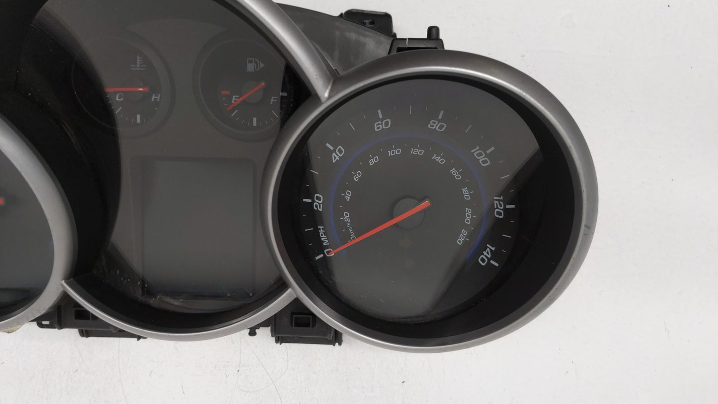 2015 Chevrolet Cruze Instrument Cluster Speedometer Gauges P/N:94560794 Fits OEM Used Auto Parts - Oemusedautoparts1.com