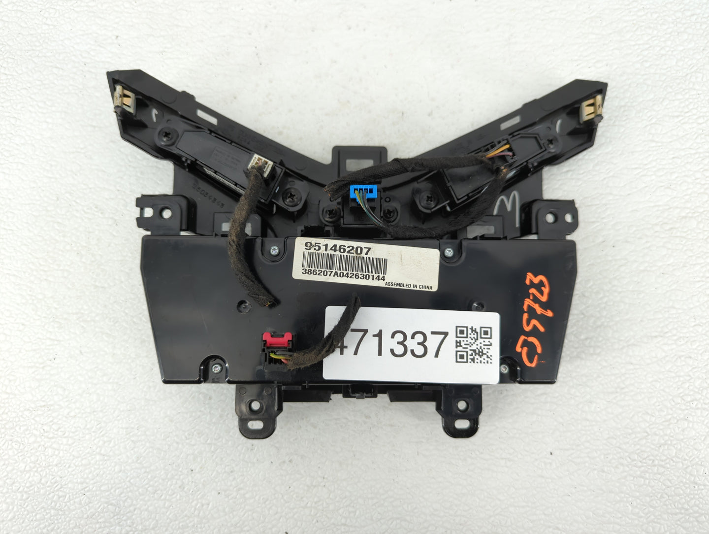2012-2016 Chevrolet Cruze Climate Control Module Temperature AC/Heater Replacement P/N:95017054 95146207 Fits OEM Used Auto 