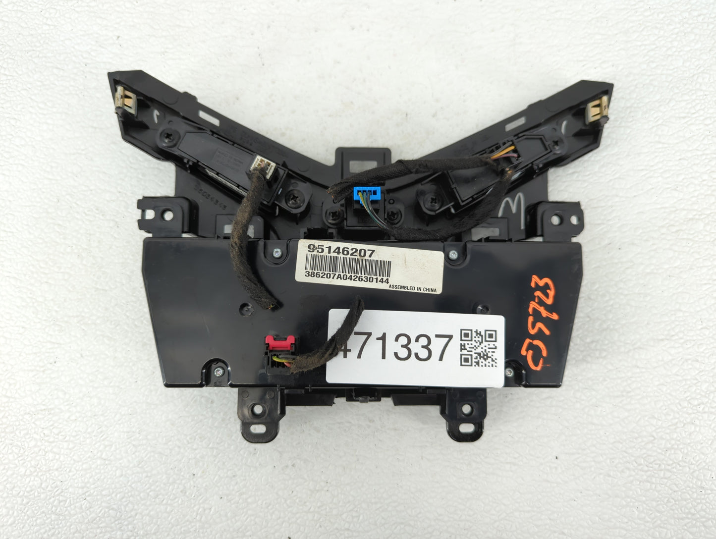 2012-2016 Chevrolet Cruze Climate Control Module Temperature AC/Heater Replacement P/N:95017054 95146207 Fits OEM Used Auto 