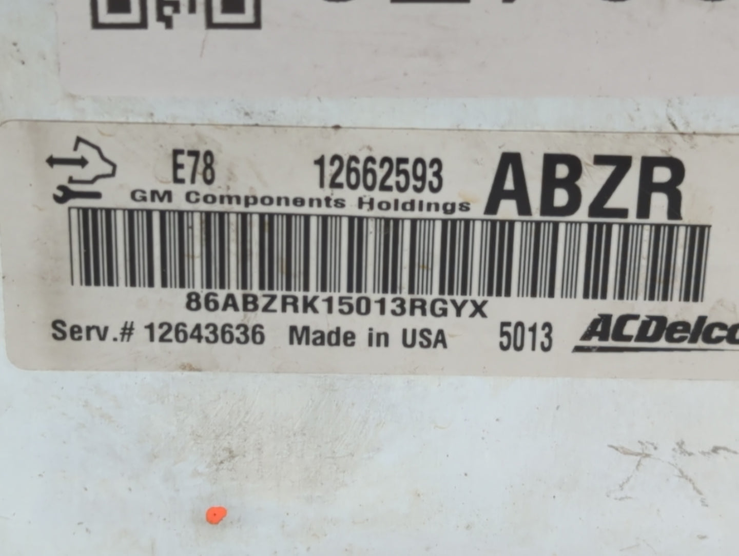 2015 Chevrolet Cruze Throttle Body P/N:12643636 12662593 Fits OEM Used Auto Parts - Oemusedautoparts1.com