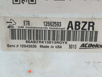 2015 Chevrolet Cruze Throttle Body P/N:12643636 12662593 Fits OEM Used Auto Parts - Oemusedautoparts1.com