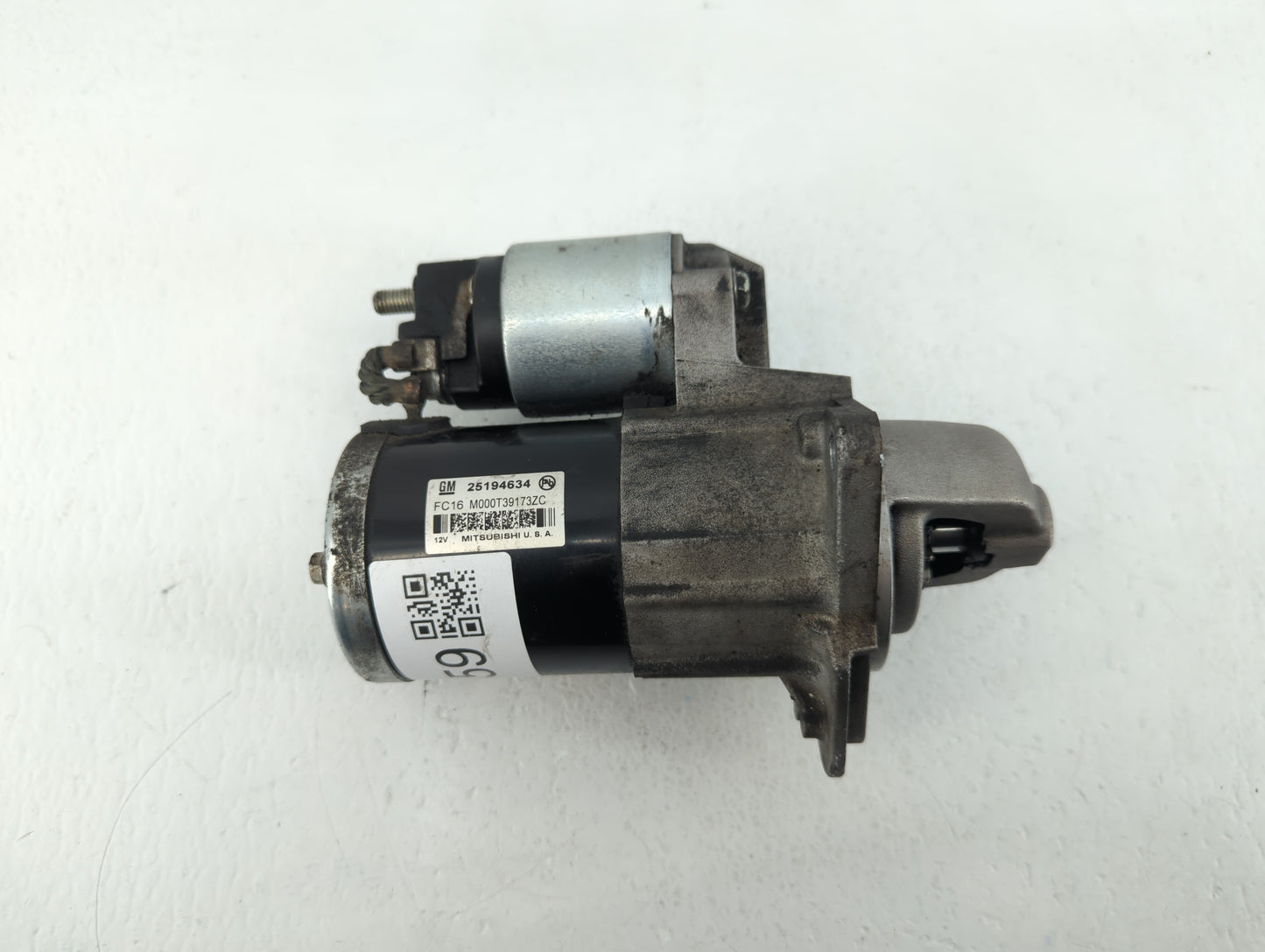 2011-2016 Chevrolet Cruze Car Starter Motor Solenoid OEM P/N:25194634 M000T39172ZC Fits OEM Used Auto Parts - Oemusedautopar