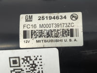 2011-2016 Chevrolet Cruze Car Starter Motor Solenoid OEM P/N:25194634 M000T39172ZC Fits OEM Used Auto Parts - Oemusedautopar