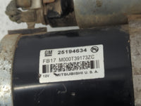 2011-2016 Chevrolet Cruze Car Starter Motor Solenoid OEM P/N:M000T39173ZC 25194634 Fits OEM Used Auto Parts - Oemusedautopar