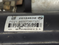 2011-2016 Chevrolet Cruze Car Starter Motor Solenoid OEM P/N:M000T39173ZC 25194634 Fits OEM Used Auto Parts - Oemusedautopar