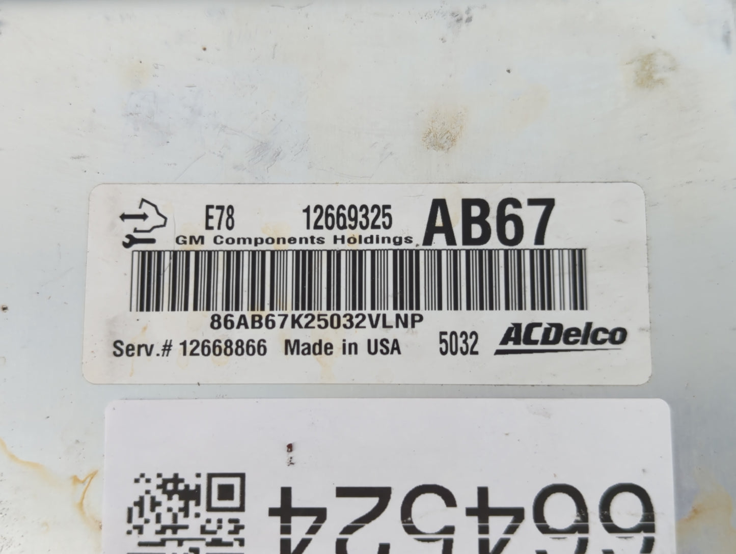 2012-2016 Chevrolet Cruze PCM Engine Control Computer ECU ECM PCU OEM P/N:12668866 12669325 Fits OEM Used Auto Parts - Oemus