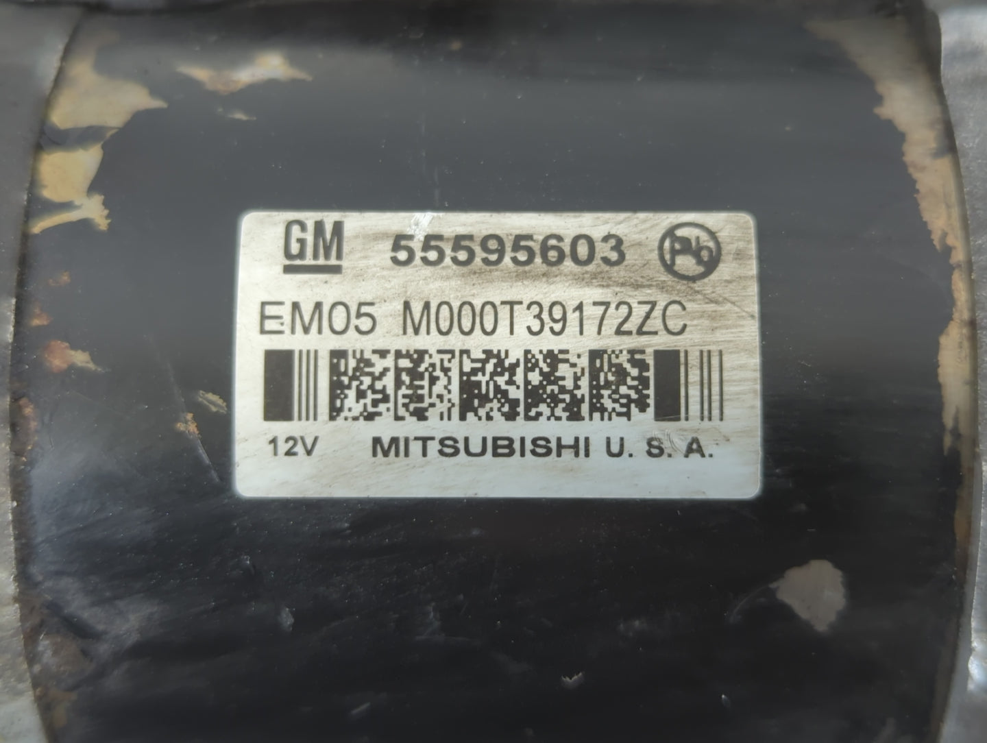 2011-2016 Chevrolet Cruze Car Starter Motor Solenoid OEM P/N:25194634 M000T39173ZC Fits OEM Used Auto Parts - Oemusedautopar