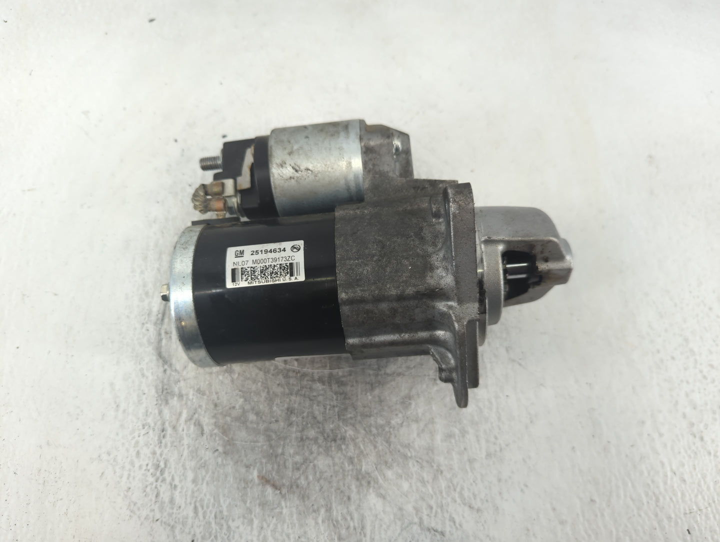2011-2016 Chevrolet Cruze Car Starter Motor Solenoid OEM P/N:M000T39173ZC 25194634 Fits OEM Used Auto Parts - Oemusedautopar