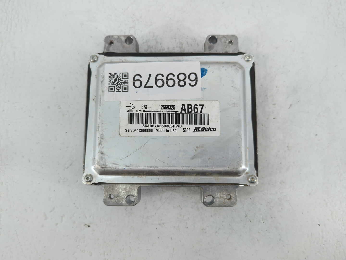 2012-2016 Chevrolet Cruze PCM Engine Control Computer ECU ECM PCU OEM P/N:12669325 12668866 Fits OEM Used Auto Parts - Oemus