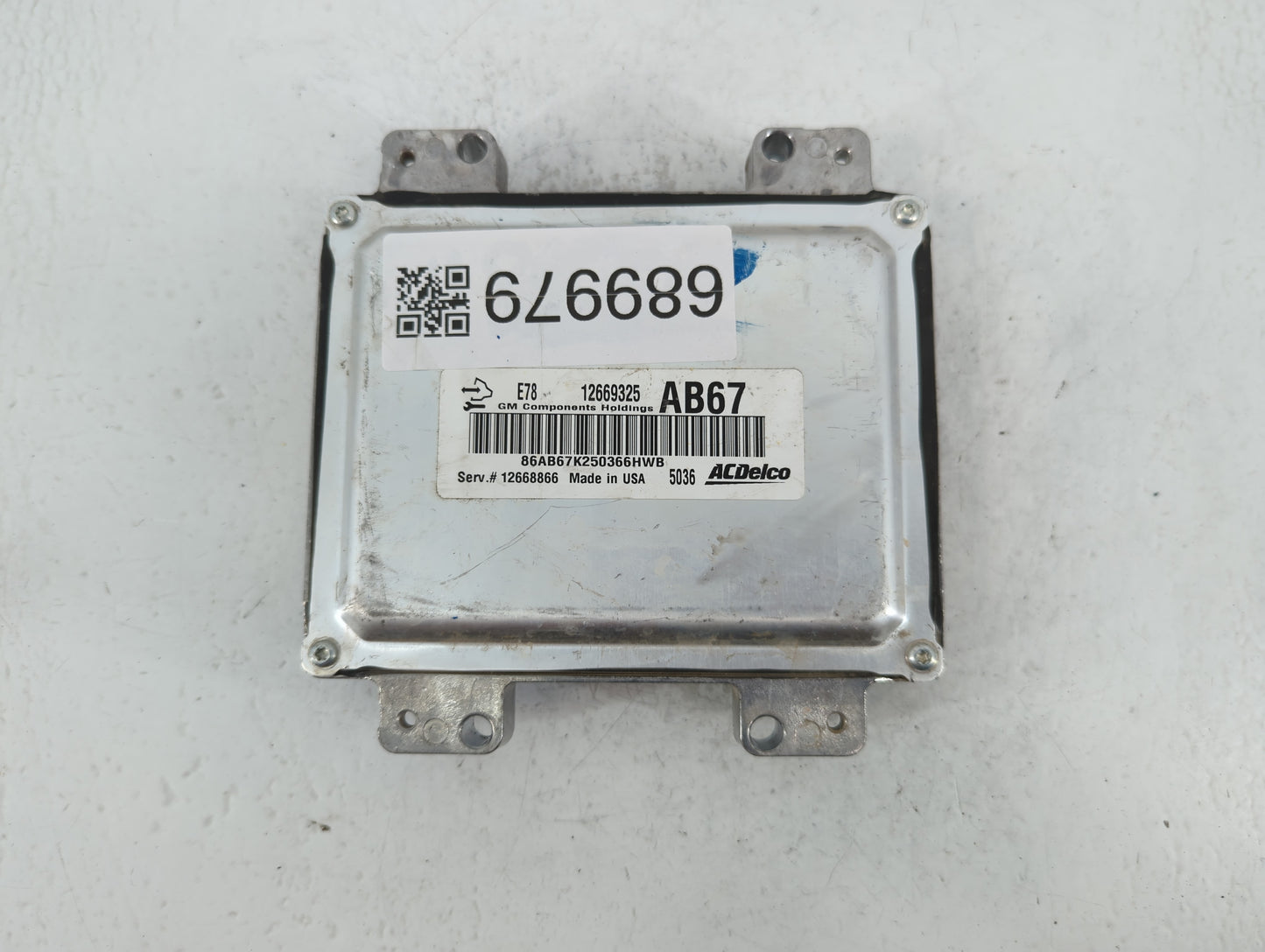 2012-2016 Chevrolet Cruze PCM Engine Control Computer ECU ECM PCU OEM P/N:12669325 12668866 Fits OEM Used Auto Parts - Oemus