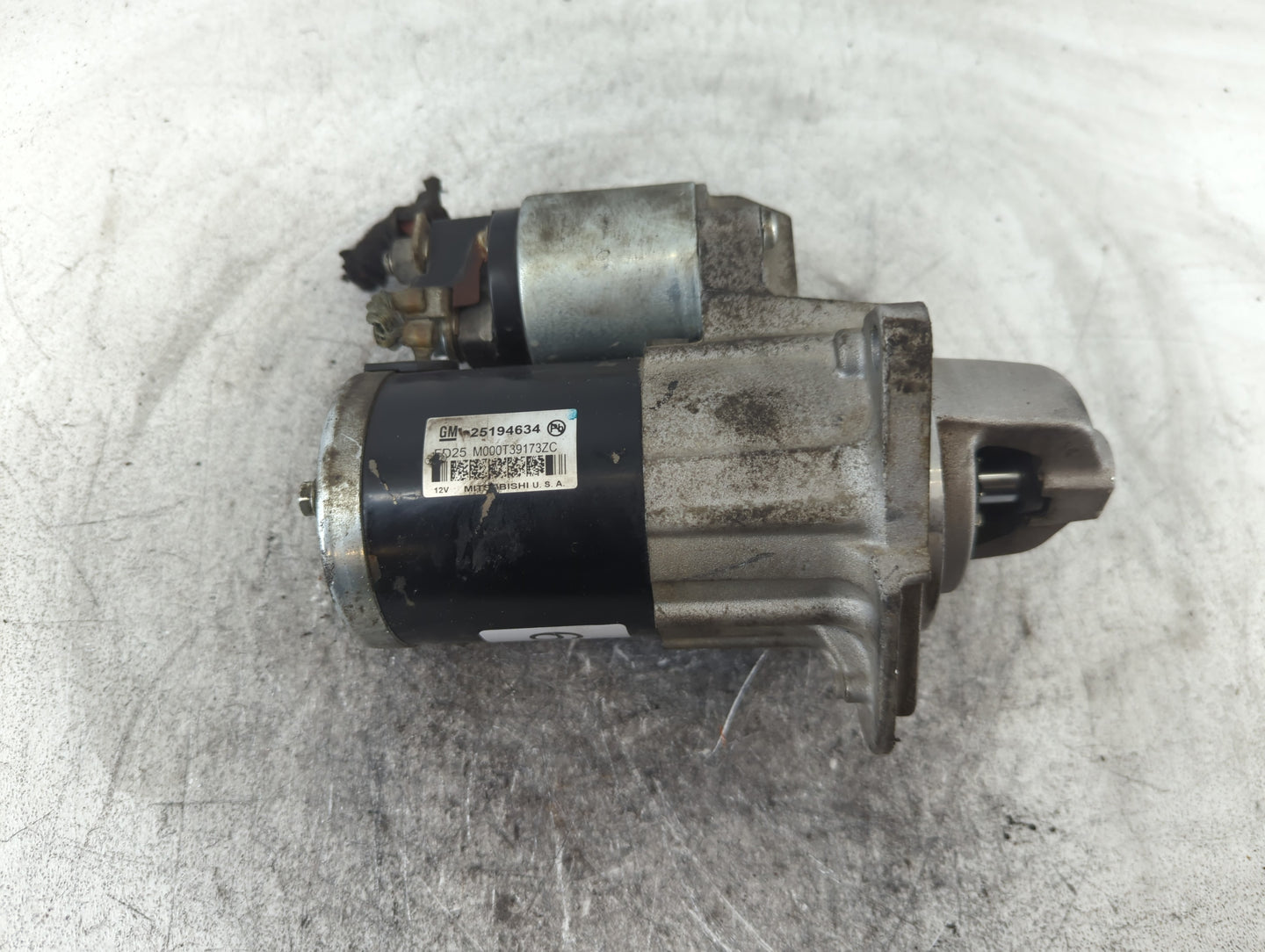 2011-2016 Chevrolet Cruze Car Starter Motor Solenoid OEM P/N:25194634 Fits OEM Used Auto Parts - Oemusedautoparts1.com