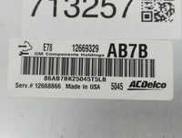 2012-2016 Chevrolet Cruze PCM Engine Control Computer ECU ECM PCU OEM P/N:E78 12669329 Fits Fits 2011 2012 2013 2014 2015 20