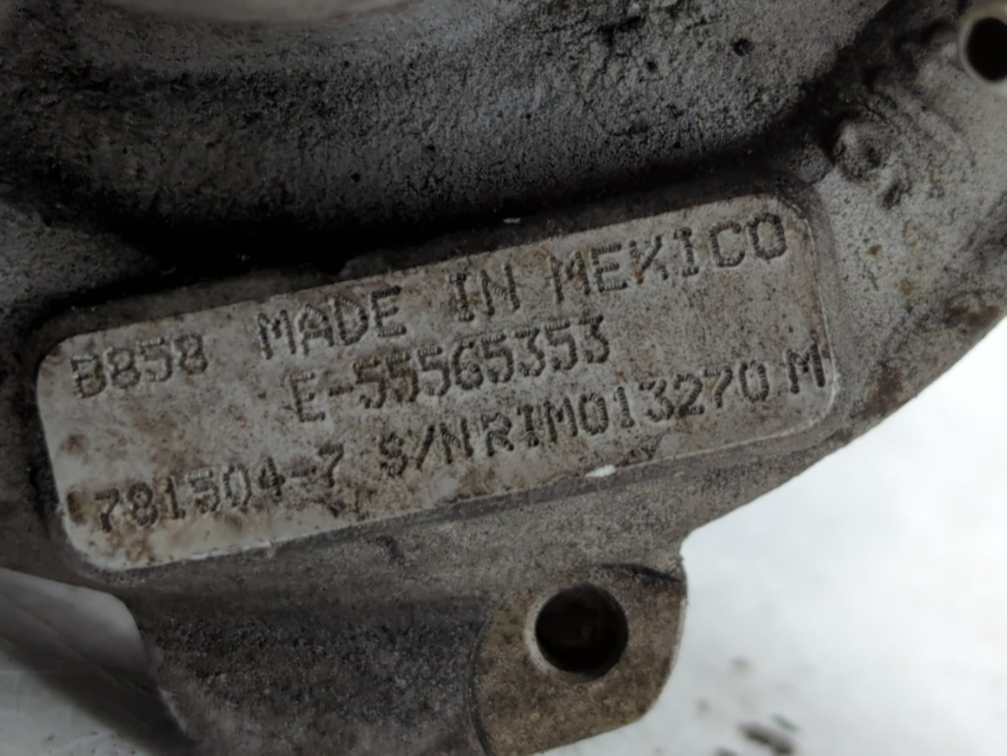 2011 Cruze Turbocharger Turbo Charger Super Charger Supercharger - Oemusedautoparts1.com
