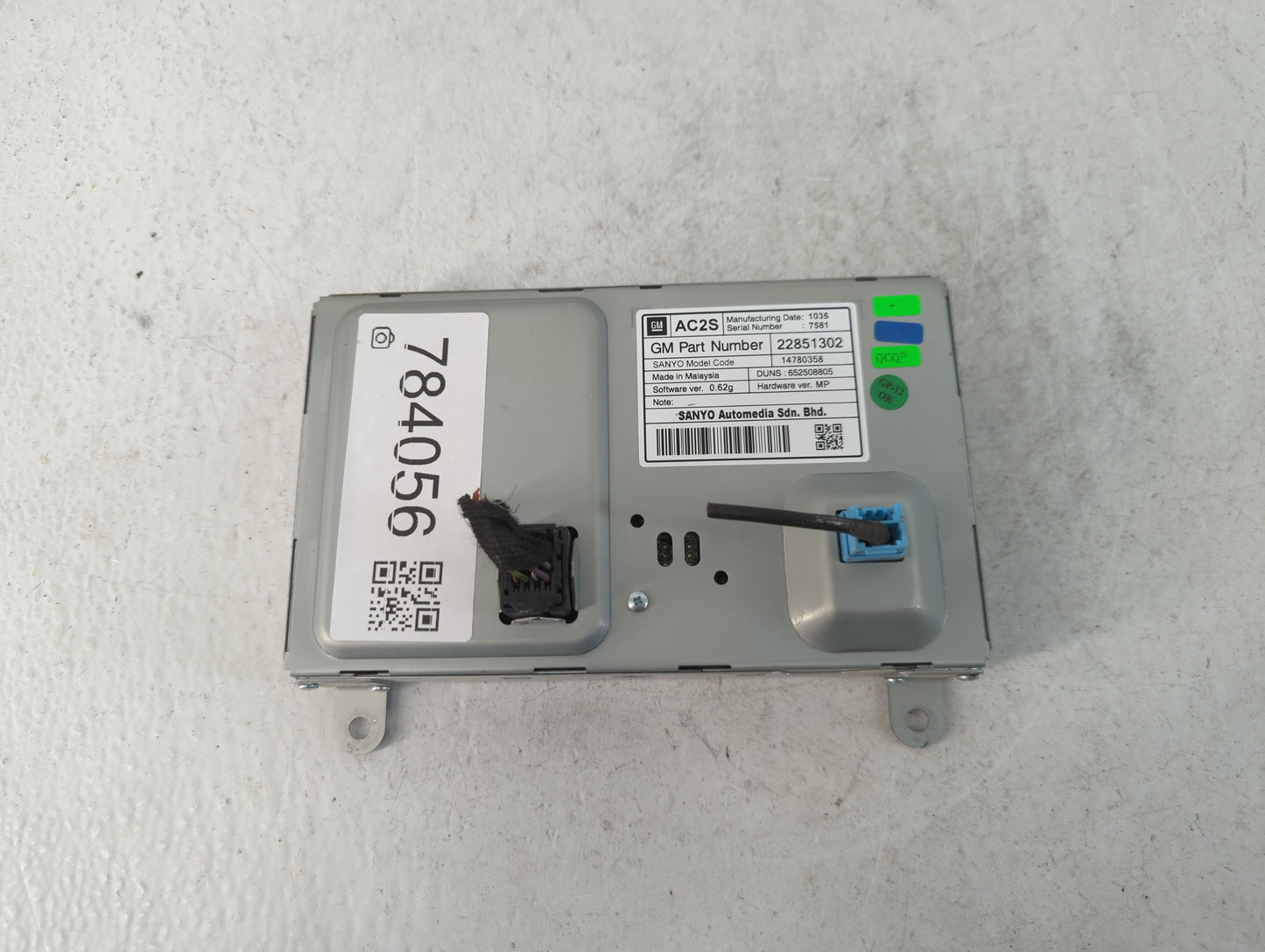 2012-2016 Chevrolet Cruze Information Display Screen - Oemusedautoparts1.com