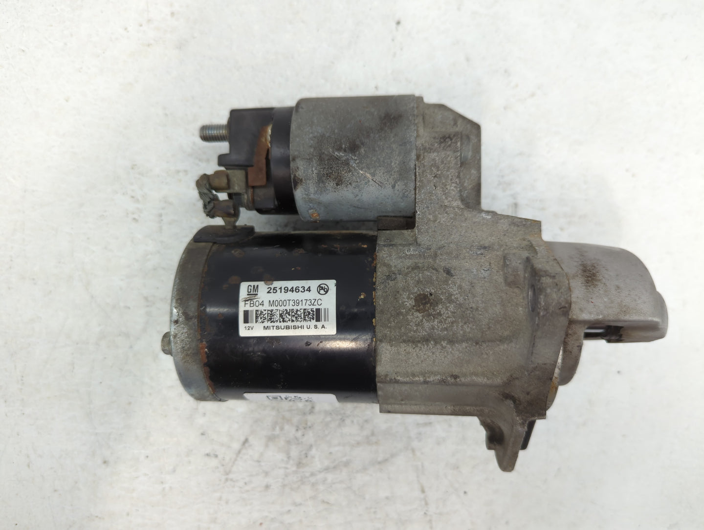 2011-2016 Chevrolet Cruze Car Starter Motor Solenoid OEM P/N:M000T39173ZC 25194634 Fits OEM Used Auto Parts - Oemusedautopar