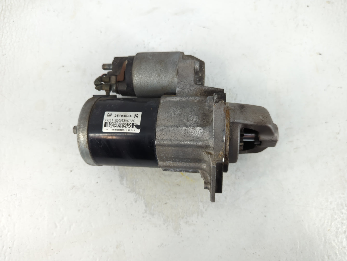 2011-2016 Chevrolet Cruze Car Starter Motor Solenoid OEM P/N:M000T39173ZC 25194634 Fits OEM Used Auto Parts - Oemusedautopar