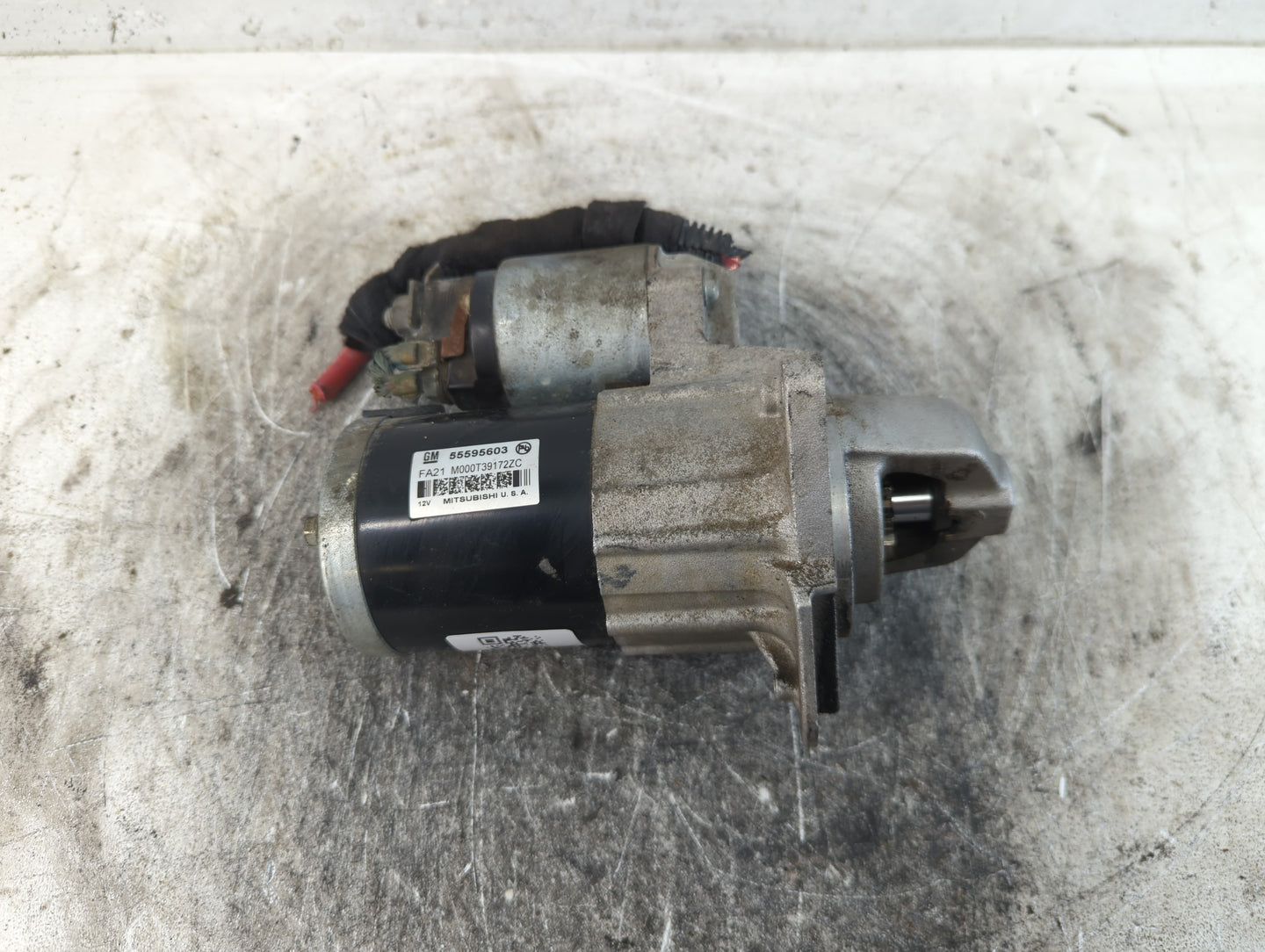 2011-2016 Chevrolet Cruze Car Starter Motor Solenoid OEM P/N:M000T39172ZC 55595603 Fits OEM Used Auto Parts - Oemusedautopar