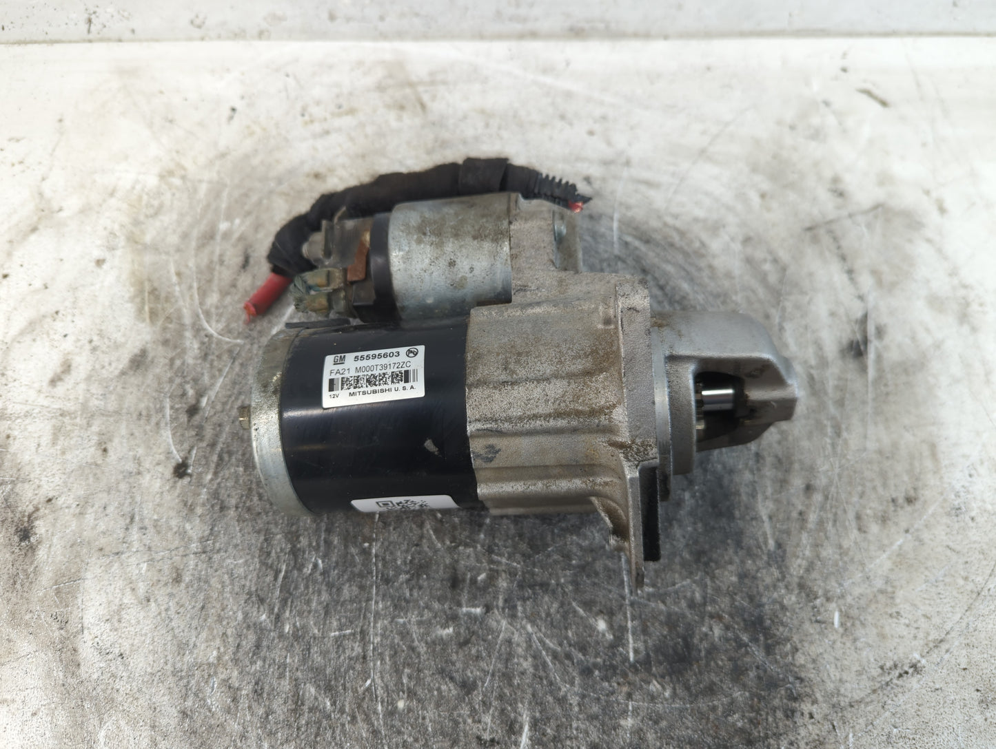 2011-2016 Chevrolet Cruze Car Starter Motor Solenoid OEM P/N:M000T39172ZC 55595603 Fits OEM Used Auto Parts - Oemusedautopar