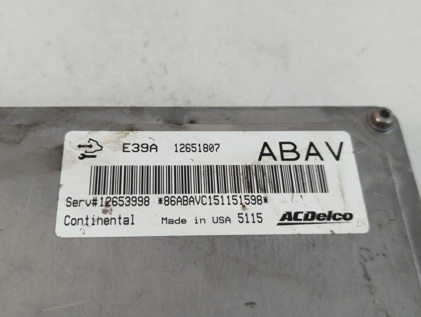 2013-2016 Chevrolet Equinox PCM Engine Control Computer ECU ECM PCU OEM P/N:12651807 Fits Fits 2013 2014 2015 2016 OEM Used 