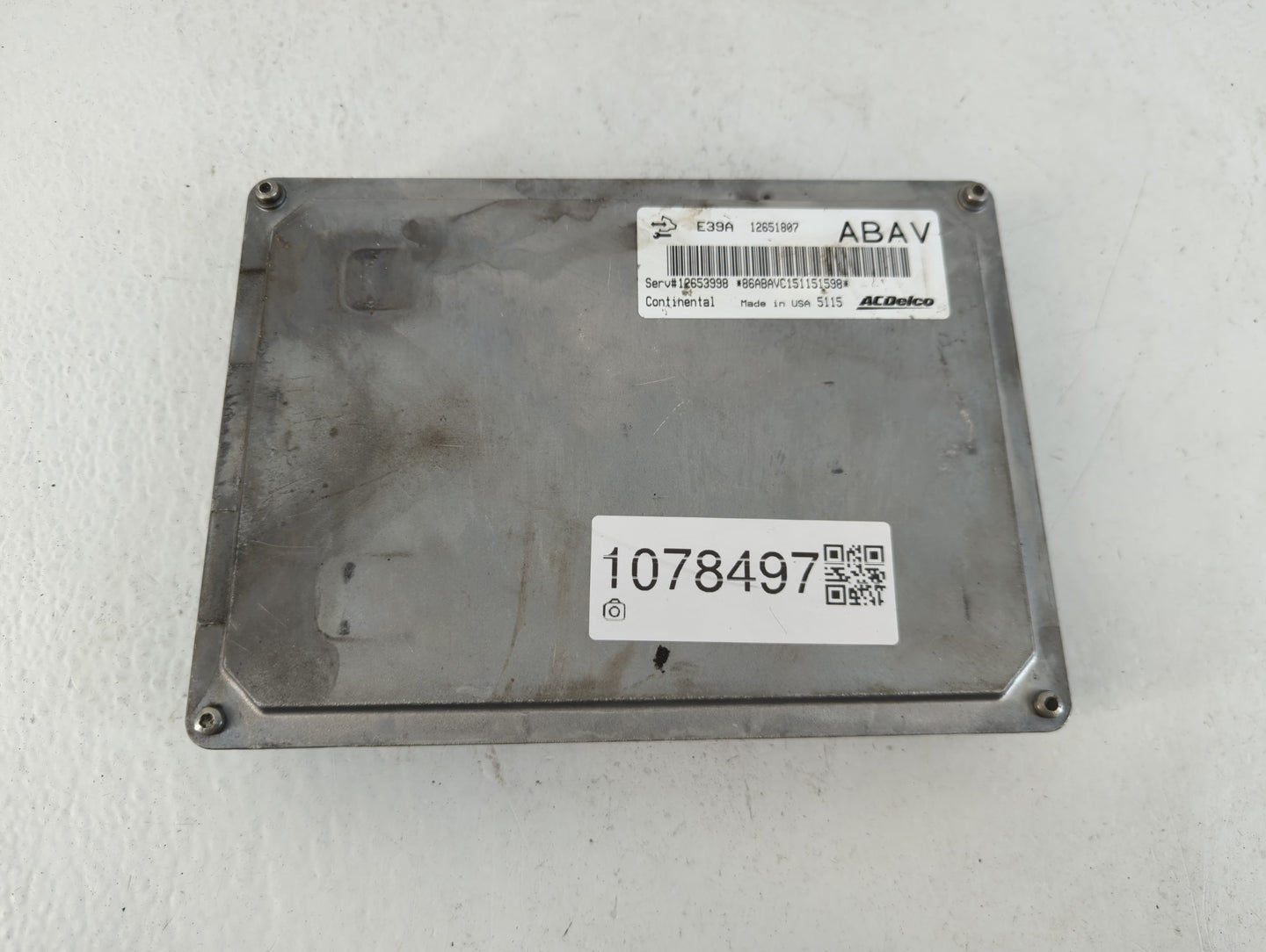 2013-2016 Chevrolet Equinox PCM Engine Control Computer ECU ECM PCU OEM P/N:12651807 Fits Fits 2013 2014 2015 2016 OEM Used 