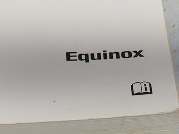 2015 Chevrolet Equinox Owners Manual Book Guide P/N:22985506 OEM Used Auto Parts