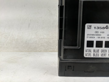 2014-2015 Chevrolet Equinox Body Control Module Bcm Inner Cabin Fuse Box 1135327
