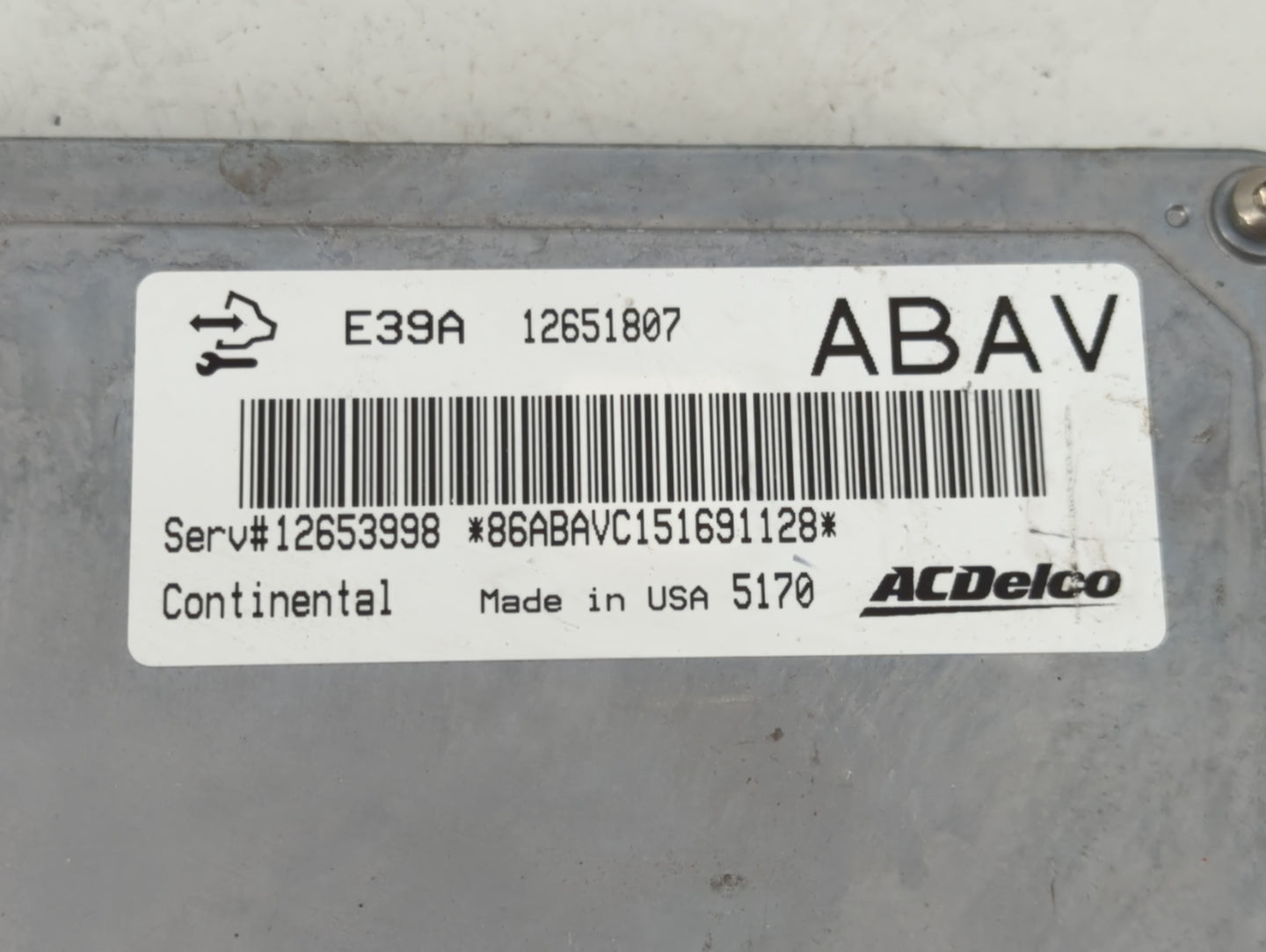 2013-2016 Chevrolet Equinox PCM Engine Control Computer ECU ECM PCU OEM P/N:12651807 Fits Fits 2013 2014 2015 2016 OEM Used 