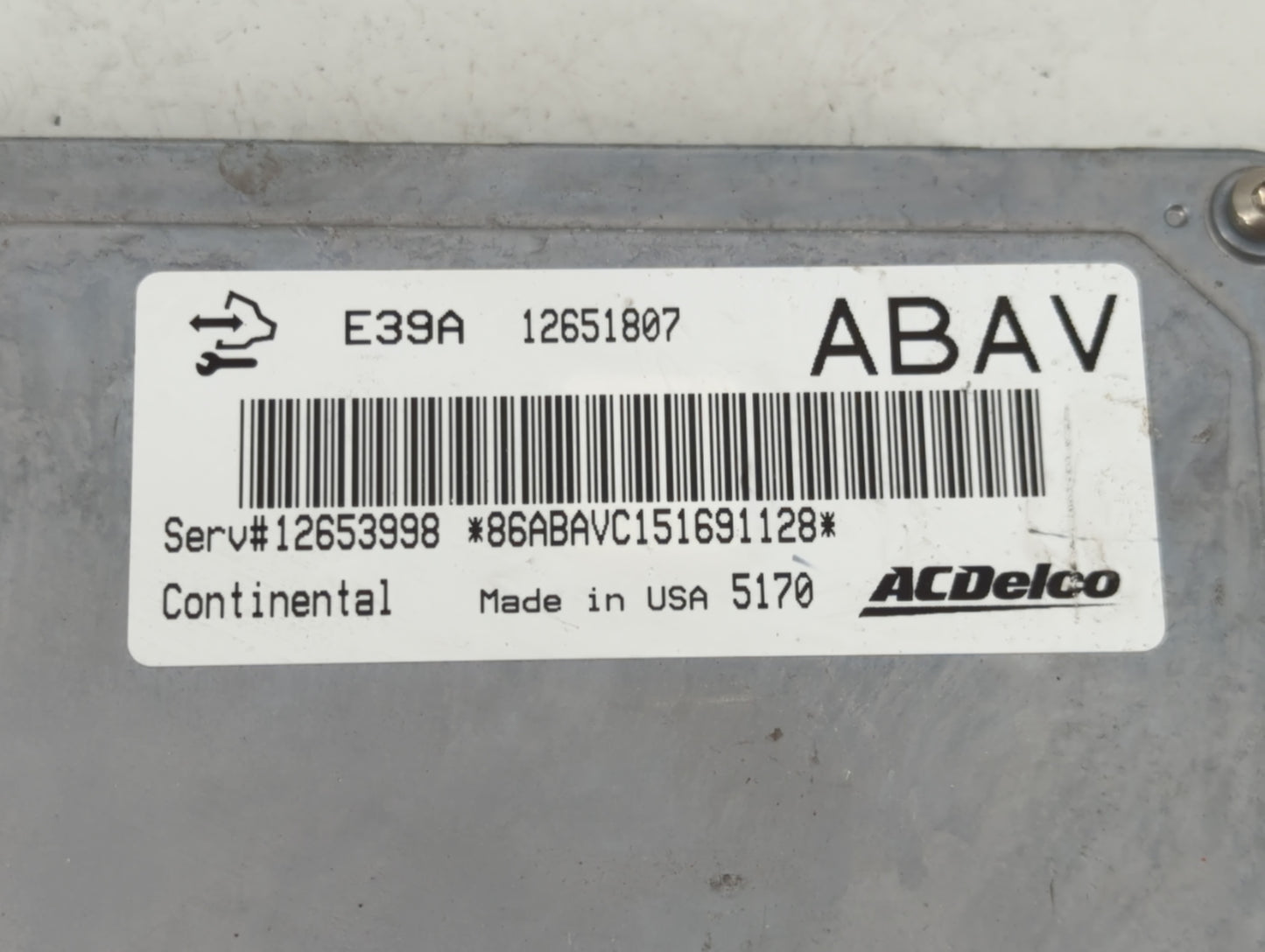 2013-2016 Chevrolet Equinox PCM Engine Control Computer ECU ECM PCU OEM P/N:12651807 Fits Fits 2013 2014 2015 2016 OEM Used 