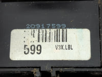 2010-2017 Chevrolet Equinox Master Power Window Switch Replacement Driver Side Left P/N:20917599 Fits OEM Used Auto Parts - 