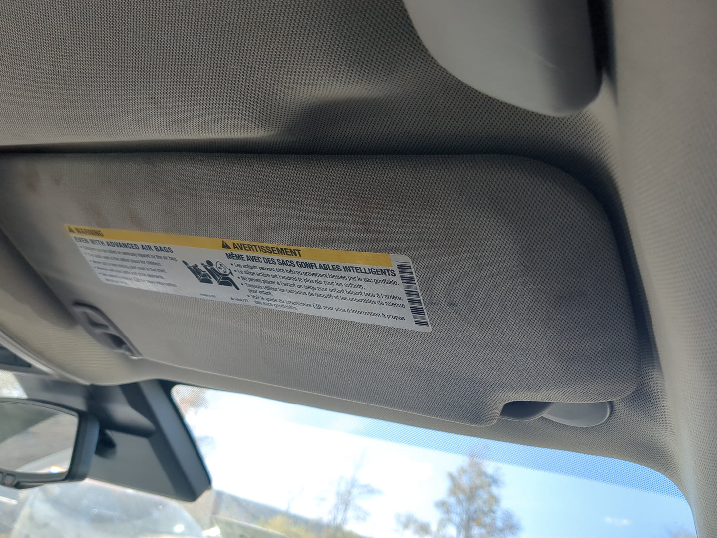 2010-2017 Chevrolet Equinox Sun Visor Shade Replacement Passenger Right Mirror Fits Fits 2010 2011 2012 2013 2014 2015 2016 