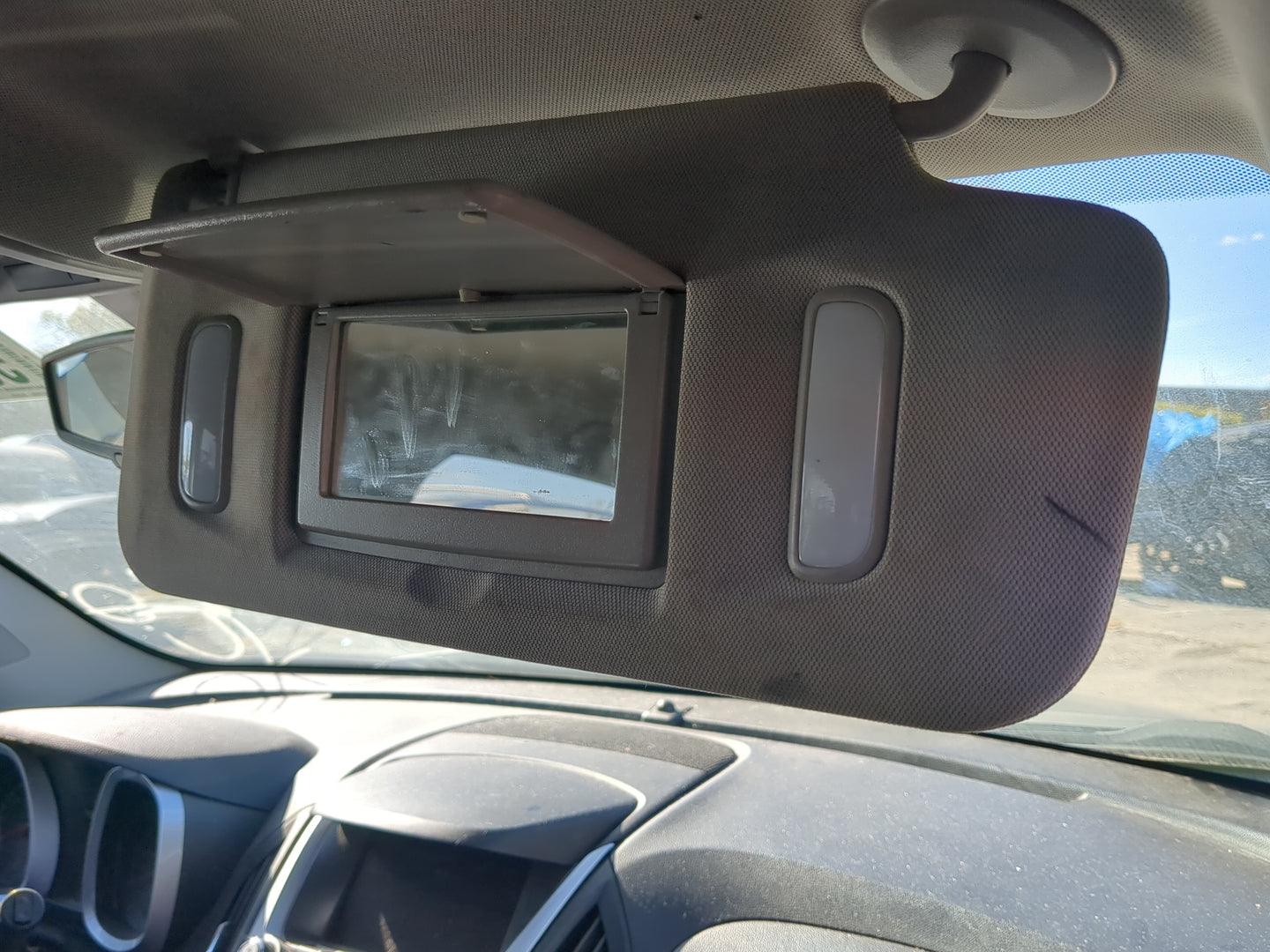 2010-2017 Chevrolet Equinox Sun Visor Shade Replacement Passenger Right Mirror Fits Fits 2010 2011 2012 2013 2014 2015 2016 