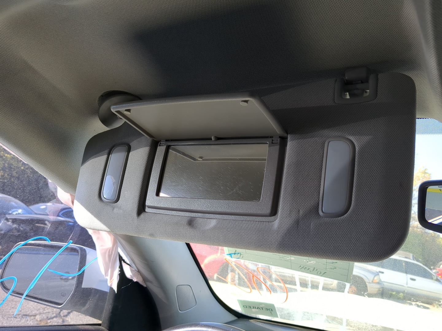 2010-2017 Chevrolet Equinox Sun Visor Shade Replacement Driver Left Mirror Fits Fits 2010 2011 2012 2013 2014 2015 2016 2017