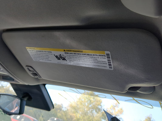 2010-2017 Chevrolet Equinox Sun Visor Shade Replacement Passenger Right Mirror Fits Fits 2010 2011 2012 2013 2014 2015 2016 