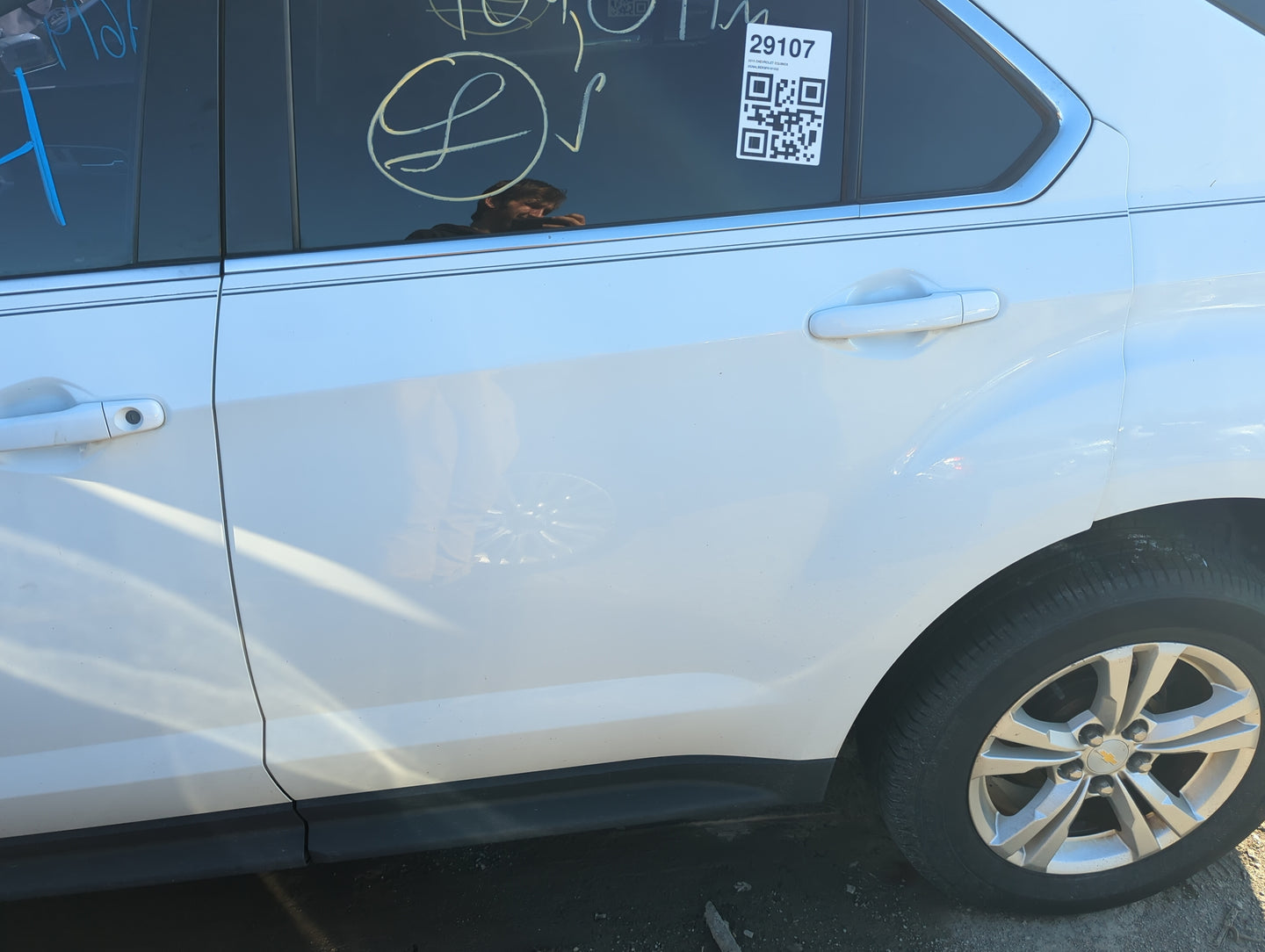 2012-2017 Chevrolet Equinox Driver Rear Door Oem - Oemusedautoparts1.com