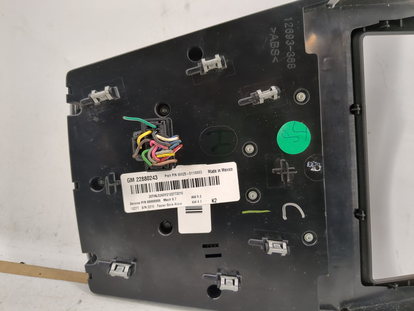 2012-2015 Chevrolet Equinox Radio Control Panel - Oemusedautoparts1.com