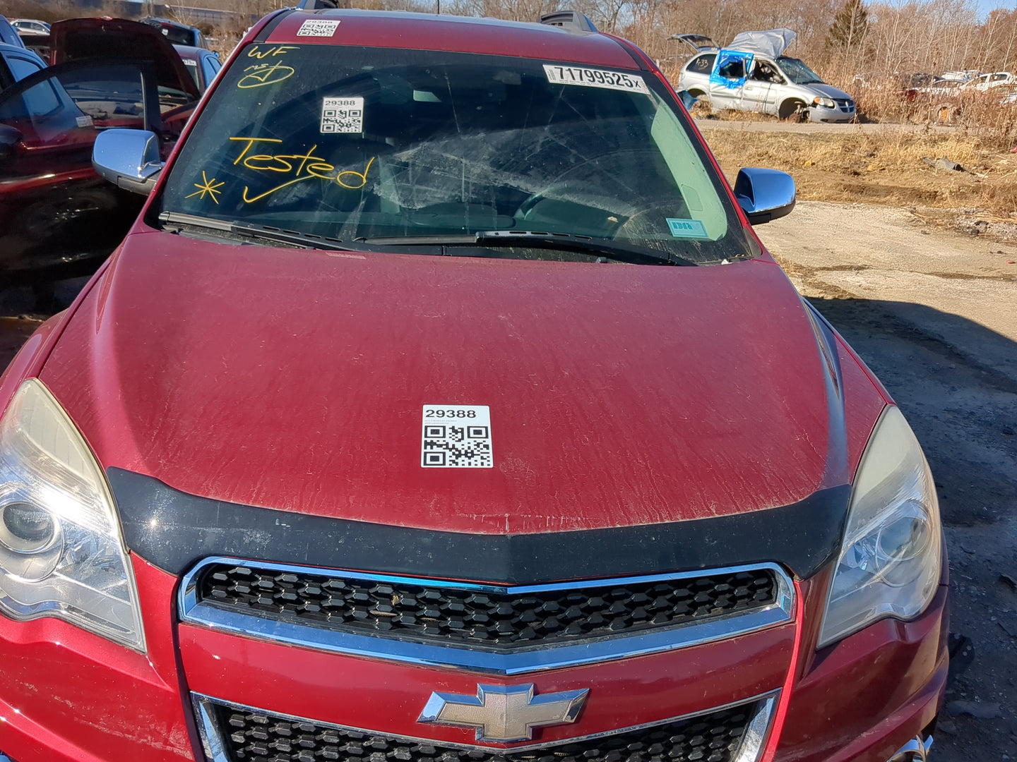 2010-2017 Chevrolet Equinox Hood Oem - Oemusedautoparts1.com