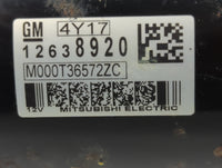 2008-2017 Chevrolet Equinox Car Starter Motor Solenoid OEM P/N:12638920 M000T36572ZC Fits OEM Used Auto Parts - Oemusedautop